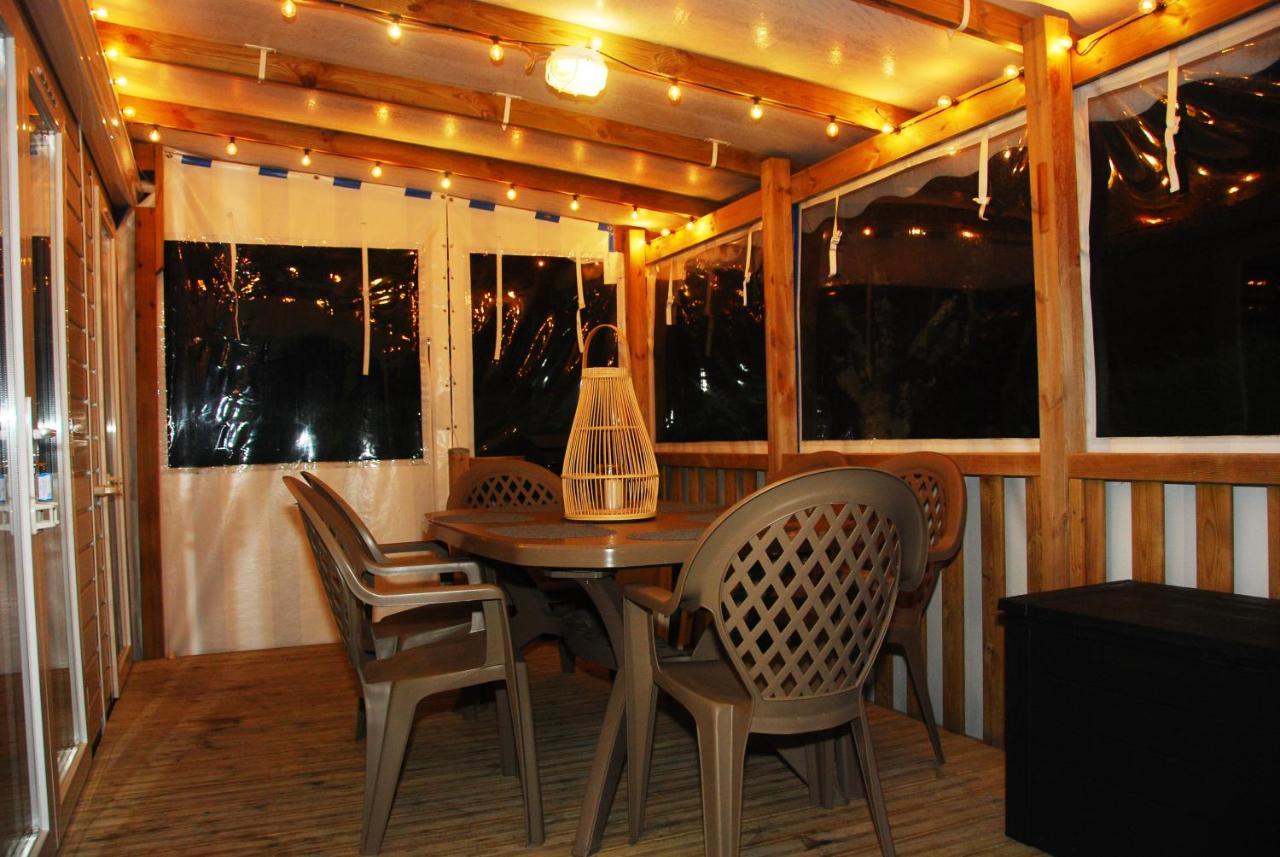 Mobilhome 2Ch Climatise-Terrasse Fermee-4 Velos-Camping 4 Etoiles Les Charmettes لو ماثيز المظهر الخارجي الصورة