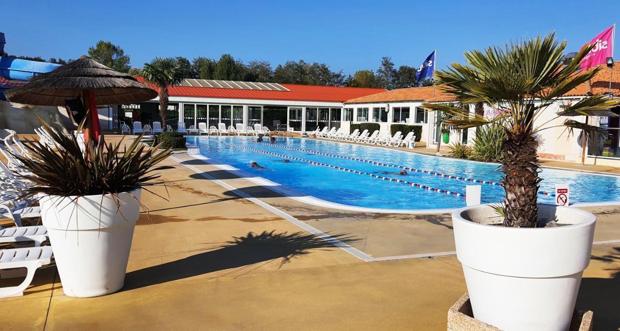 Mobilhome 2Ch Climatise-Terrasse Fermee-4 Velos-Camping 4 Etoiles Les Charmettes لو ماثيز المظهر الخارجي الصورة