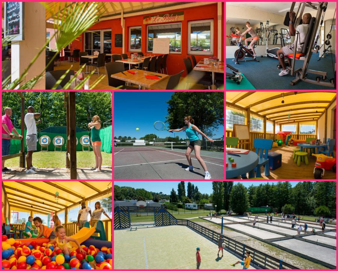 Mobilhome 2Ch Climatise-Terrasse Fermee-4 Velos-Camping 4 Etoiles Les Charmettes لو ماثيز المظهر الخارجي الصورة