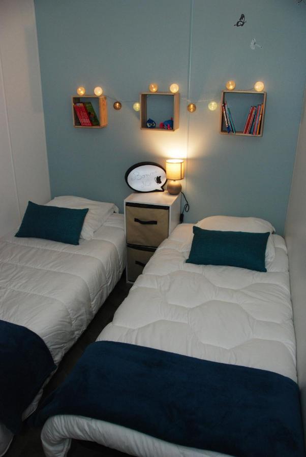 Mobilhome 2Ch Climatise-Terrasse Fermee-4 Velos-Camping 4 Etoiles Les Charmettes لو ماثيز المظهر الخارجي الصورة