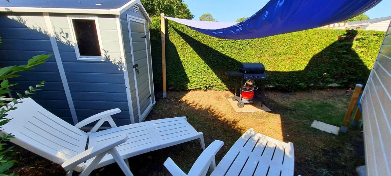 Mobilhome 2Ch Climatise-Terrasse Fermee-4 Velos-Camping 4 Etoiles Les Charmettes لو ماثيز المظهر الخارجي الصورة