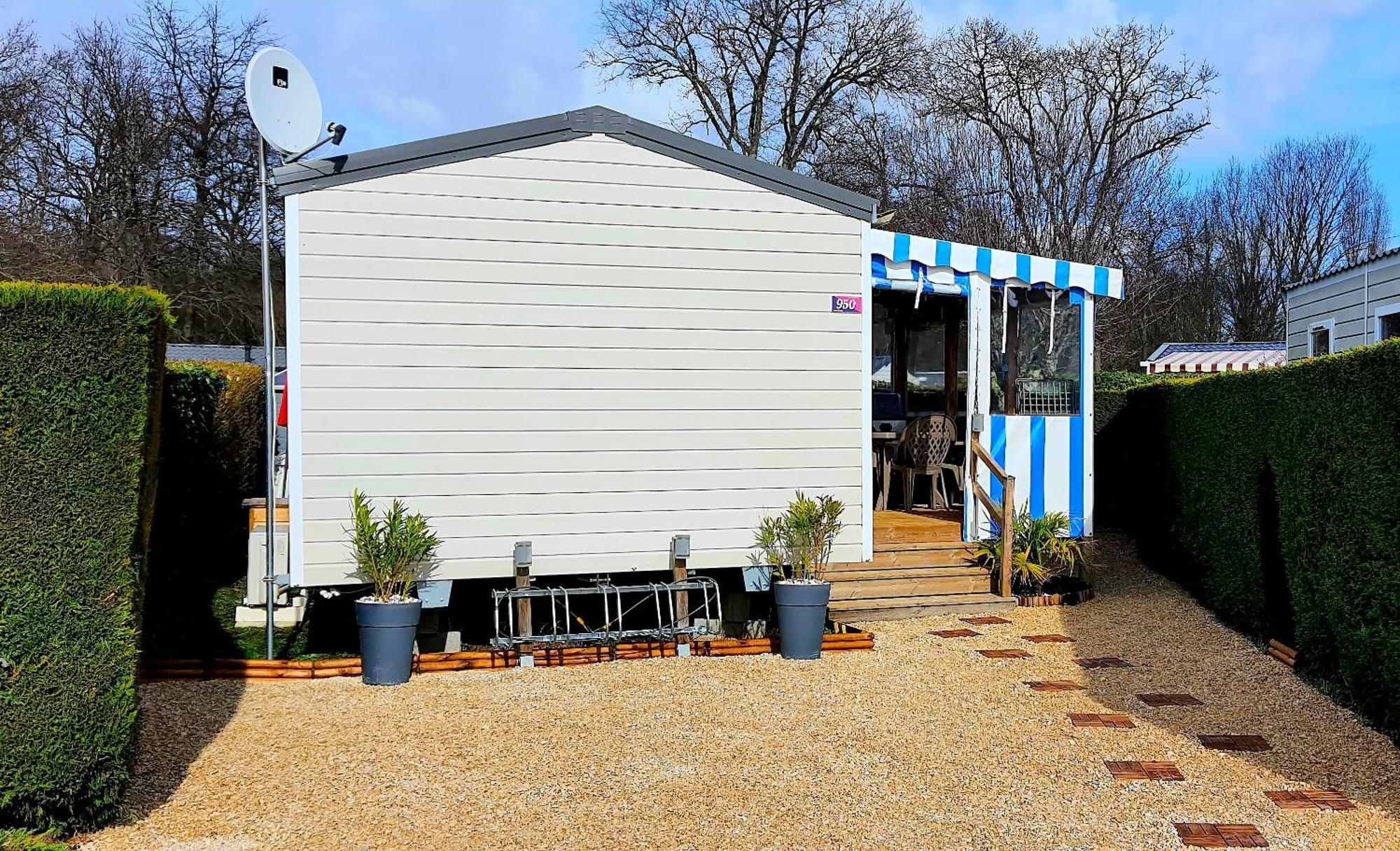Mobilhome 2Ch Climatise-Terrasse Fermee-4 Velos-Camping 4 Etoiles Les Charmettes لو ماثيز المظهر الخارجي الصورة