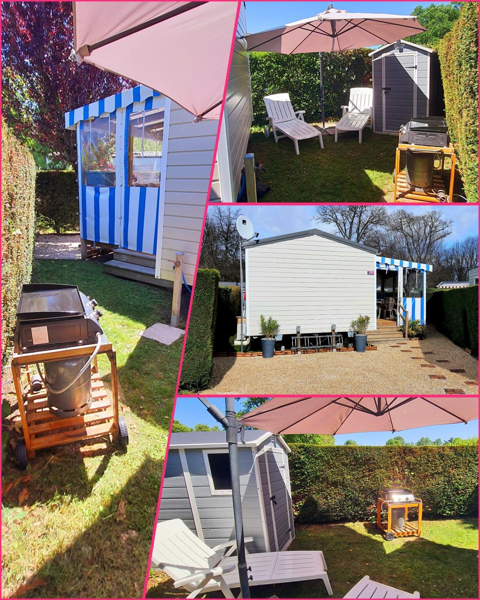 Mobilhome 2Ch Climatise-Terrasse Fermee-4 Velos-Camping 4 Etoiles Les Charmettes لو ماثيز المظهر الخارجي الصورة